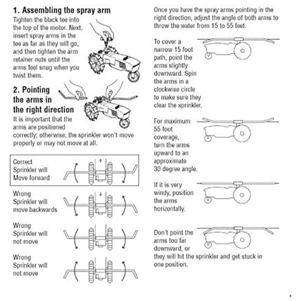 Nelson Rain Train Traveling Sprinkler