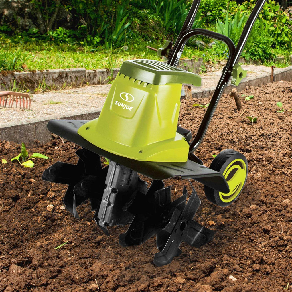 Sun Joe TJ603E 16 12 Amp Electric Garden Tiller Cultivator