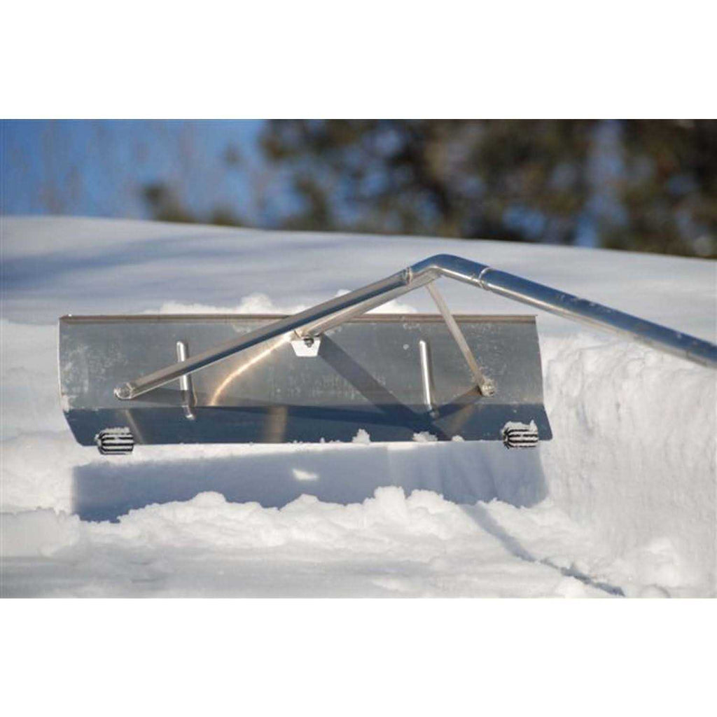 USA Handy Tool 24 in. W x 16 ft. L Aluminum Roof Rake