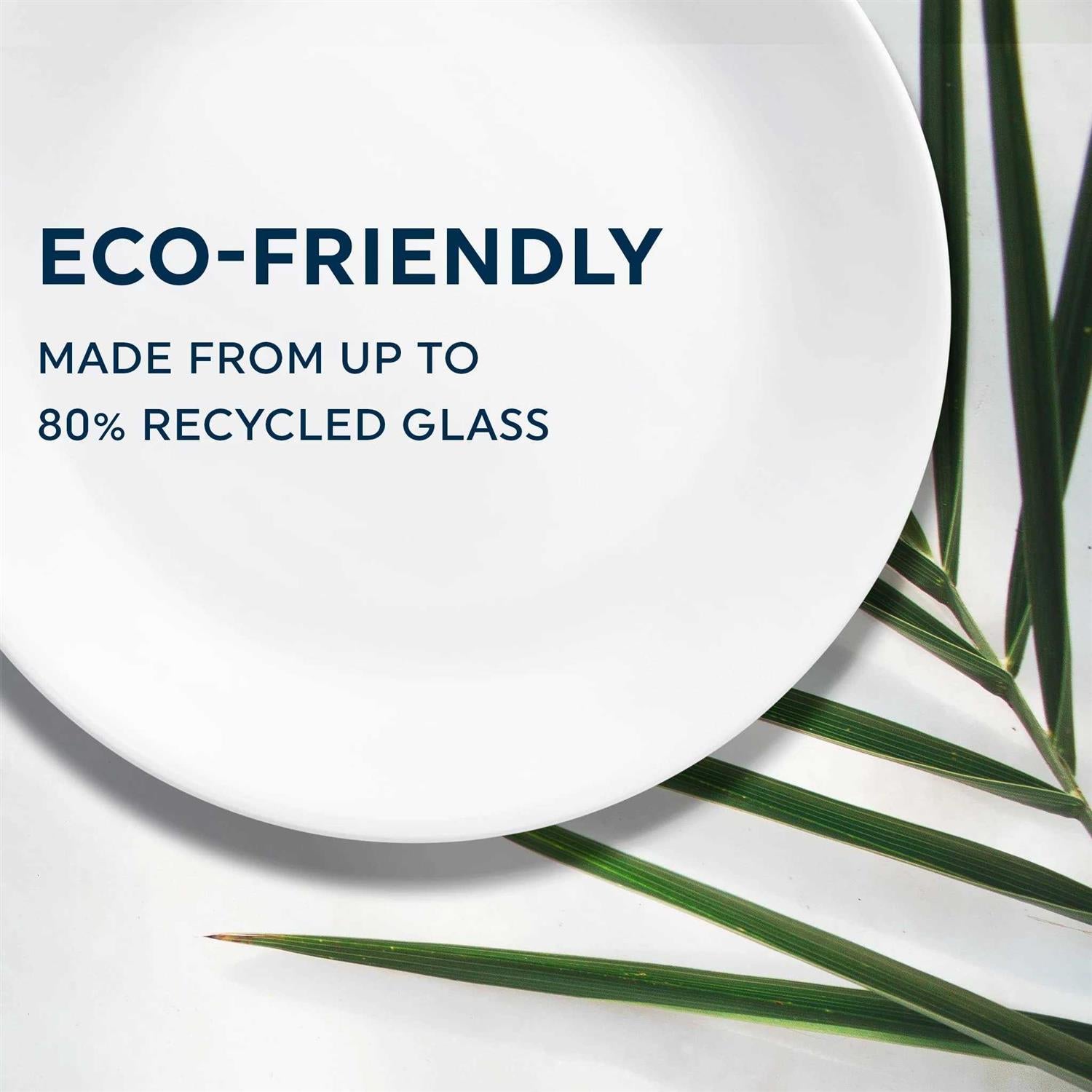 Corelle Winter Frost White 18-Piece Dinnerware Set