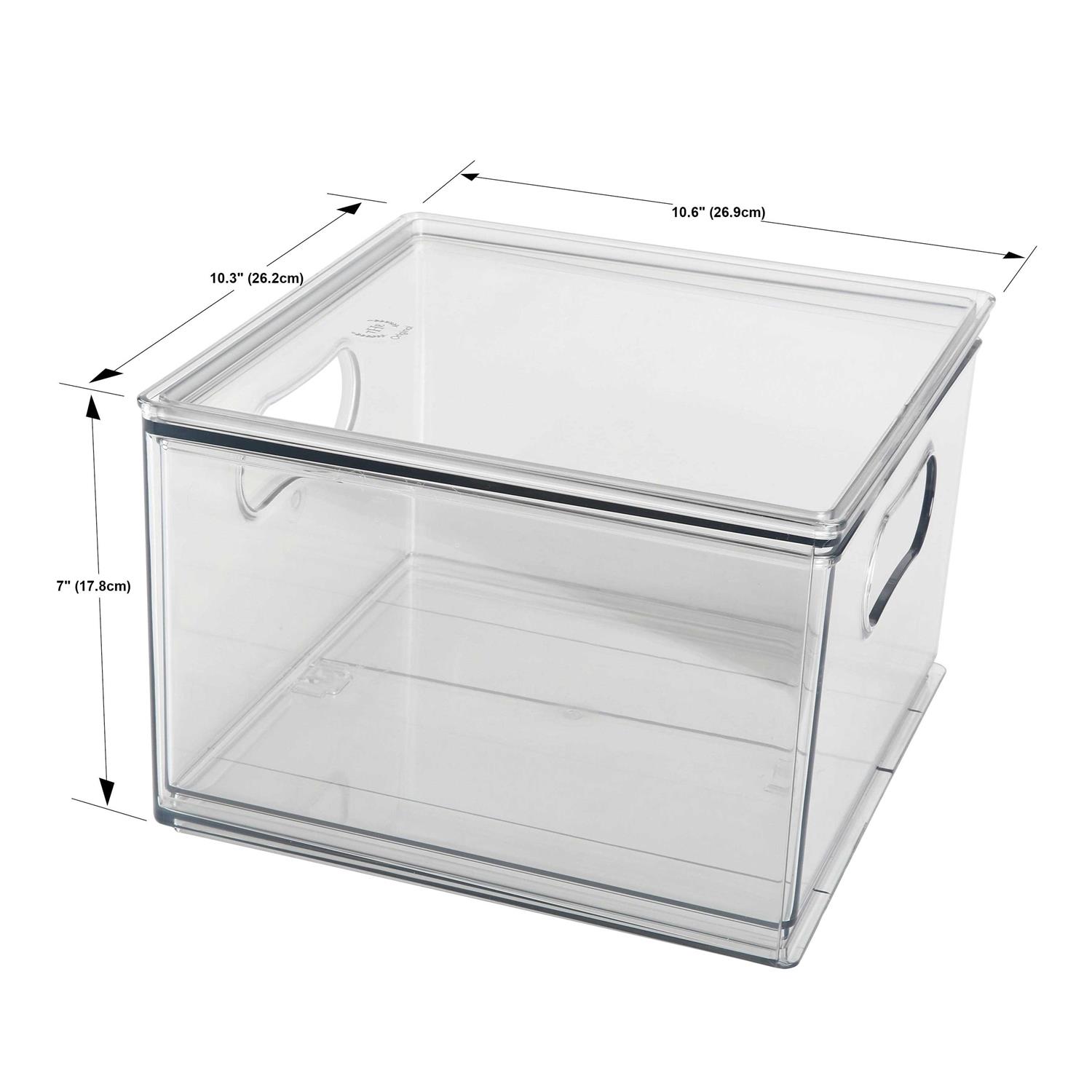 The Home Edit Clear Plastic Large Drawer
