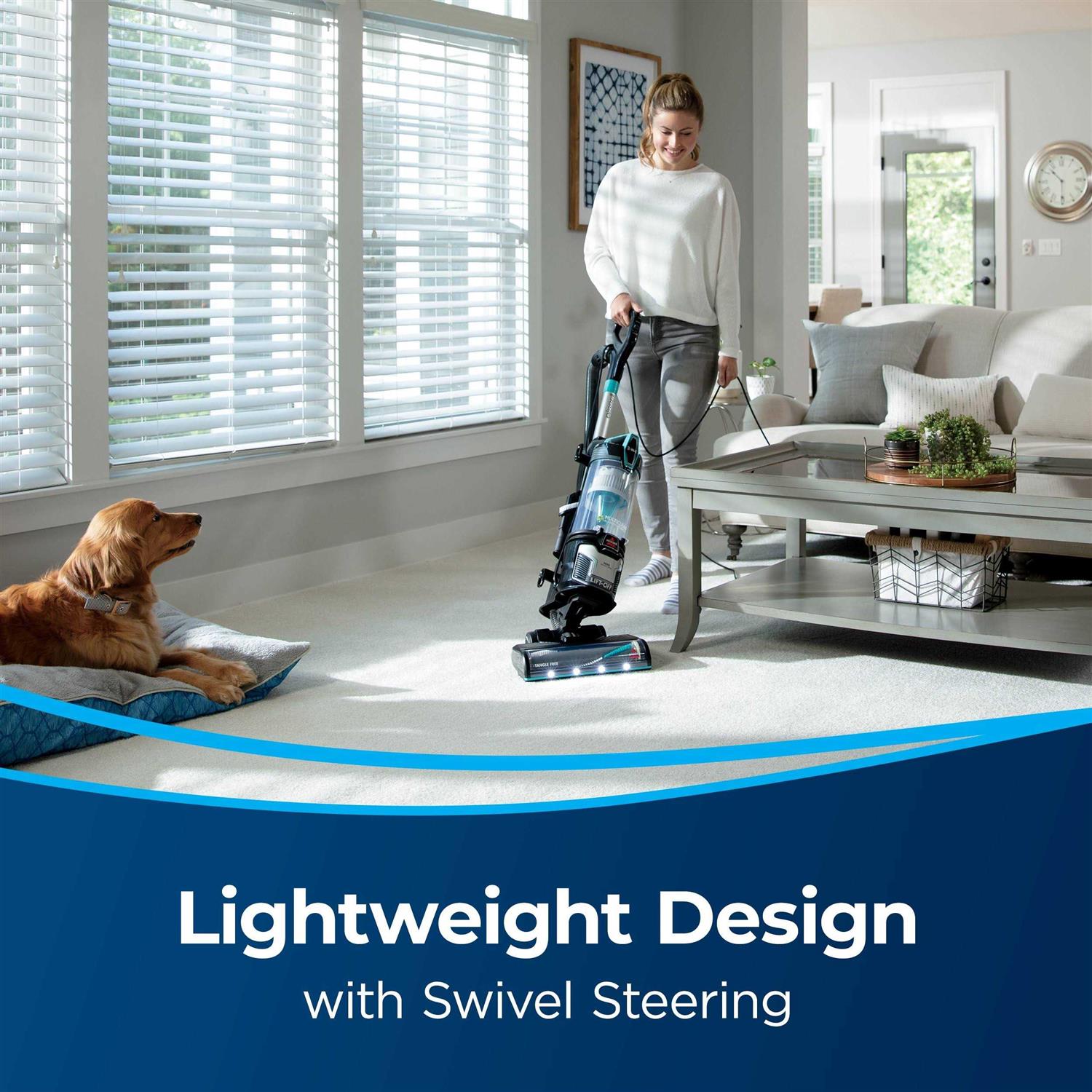 BISSELL MultiClean Allergen Corded Bagless Pet Upright Vacuum with HEPA Filter 28522