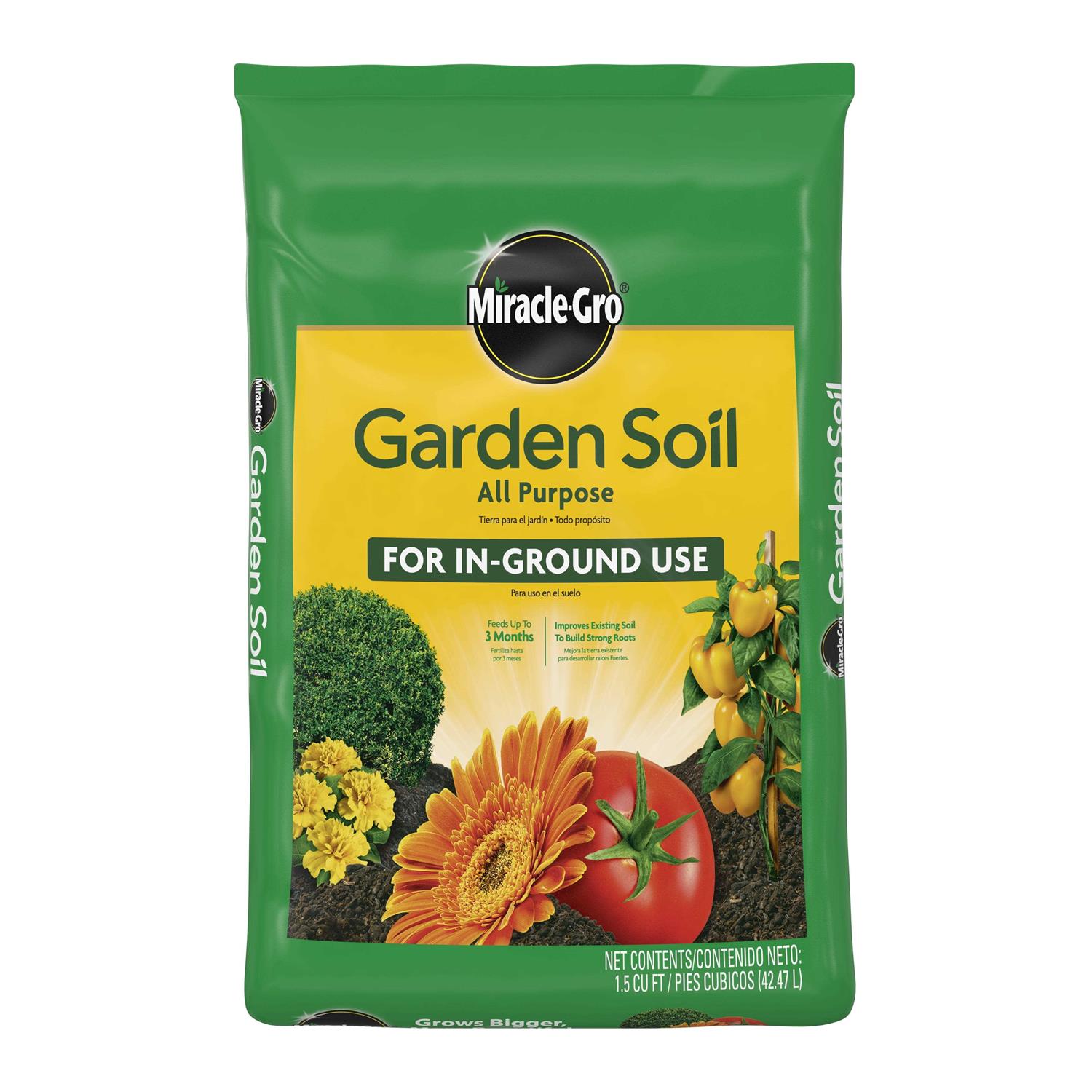 Miracle-Gro Garden Soil All Purpose 1.5 cu. ft