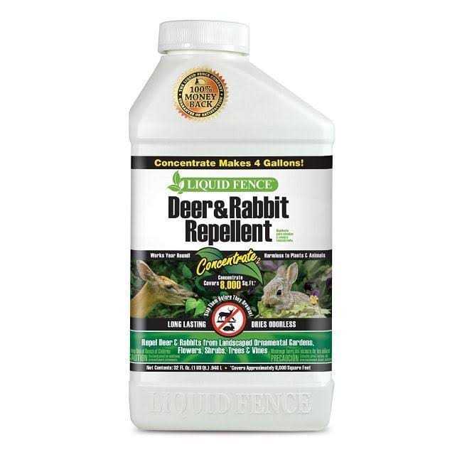 Liquid Fence Concentrate Deer Rabbit Repellent