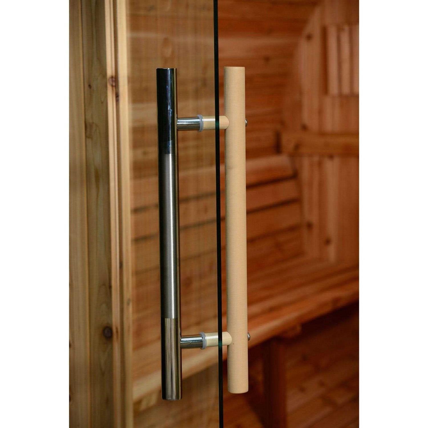 Almost Heaven Princeton 6 Person Classic Barrel Sauna