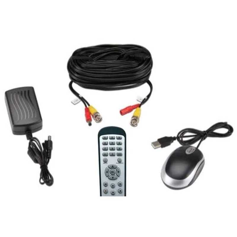 Cobra 8 Channel Surveillance DVR with 4 HD Cameras and Mobile Monitoring Capabilities