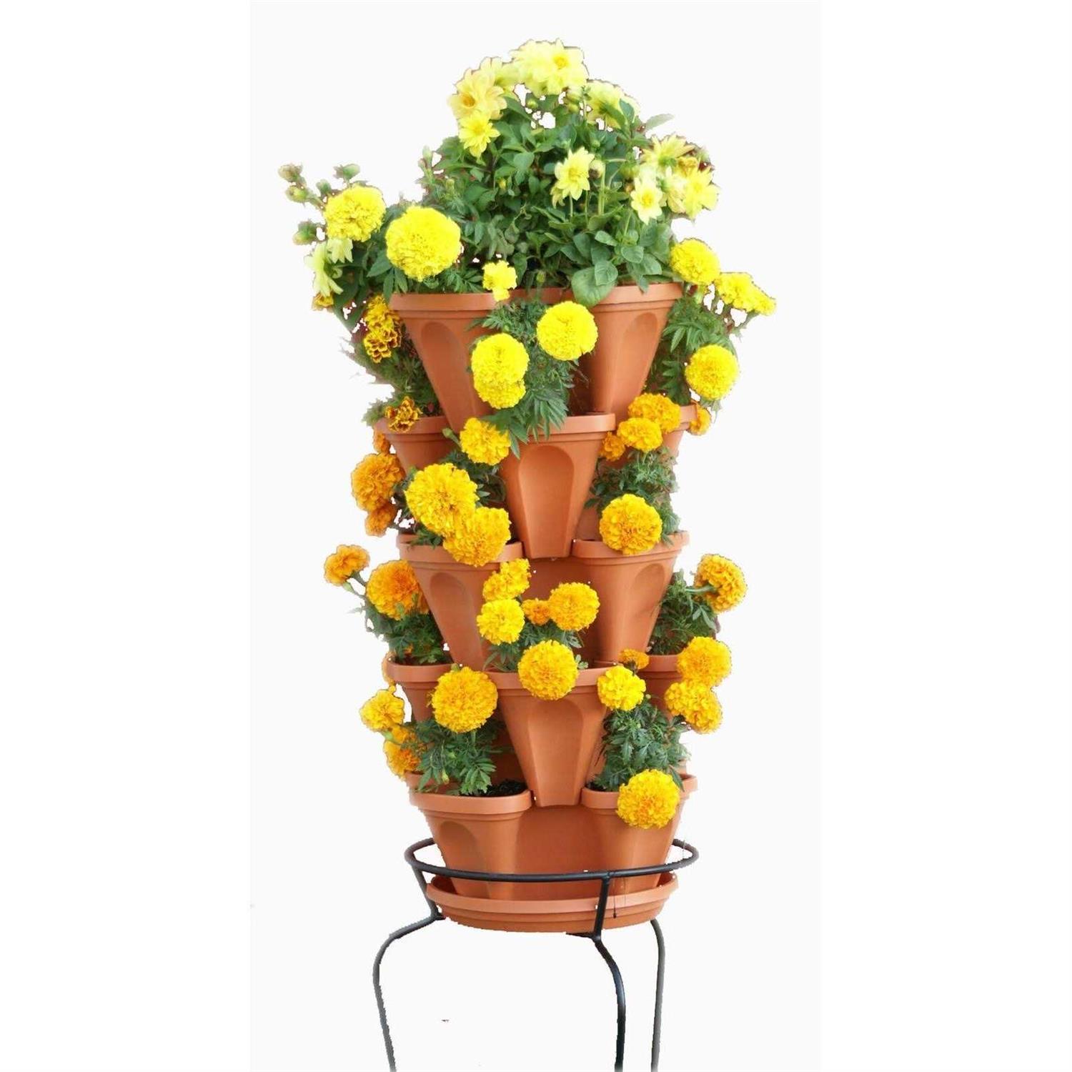 Mr Stacky 5 Tier Strawberry Planter