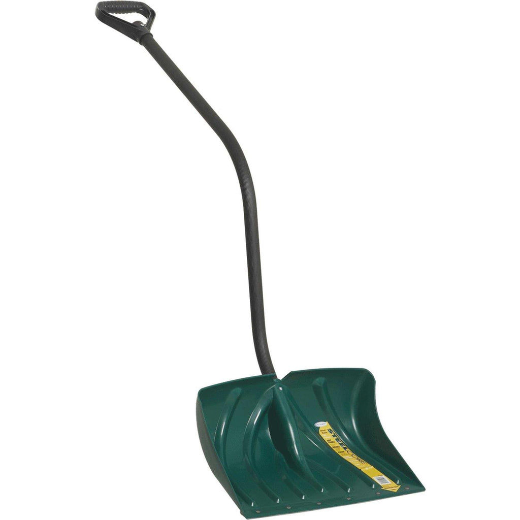Suncast Sc3250 18 in. Poly Snow Shovel & Pusher with Ergonomic Handle