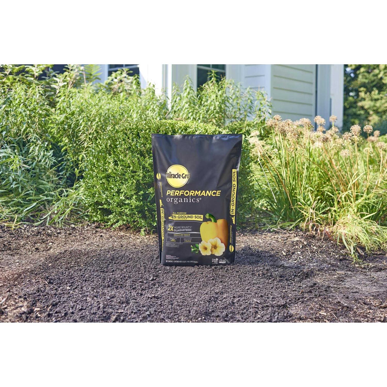Miracle-Gro Performance Organics All Purpose In-Ground Soil 1.3 cu. ft