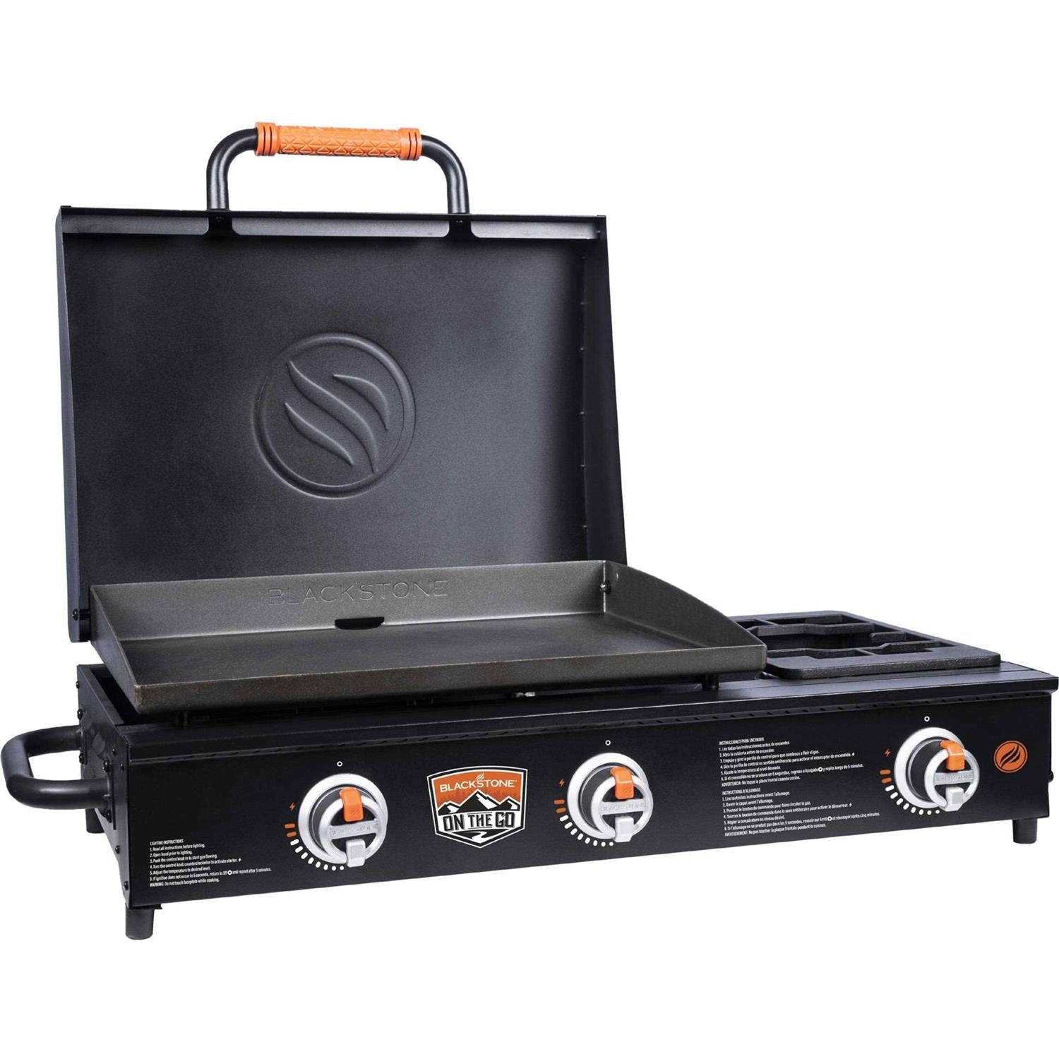 Blackstone On The Go Table Top Griddle w/Side Burner