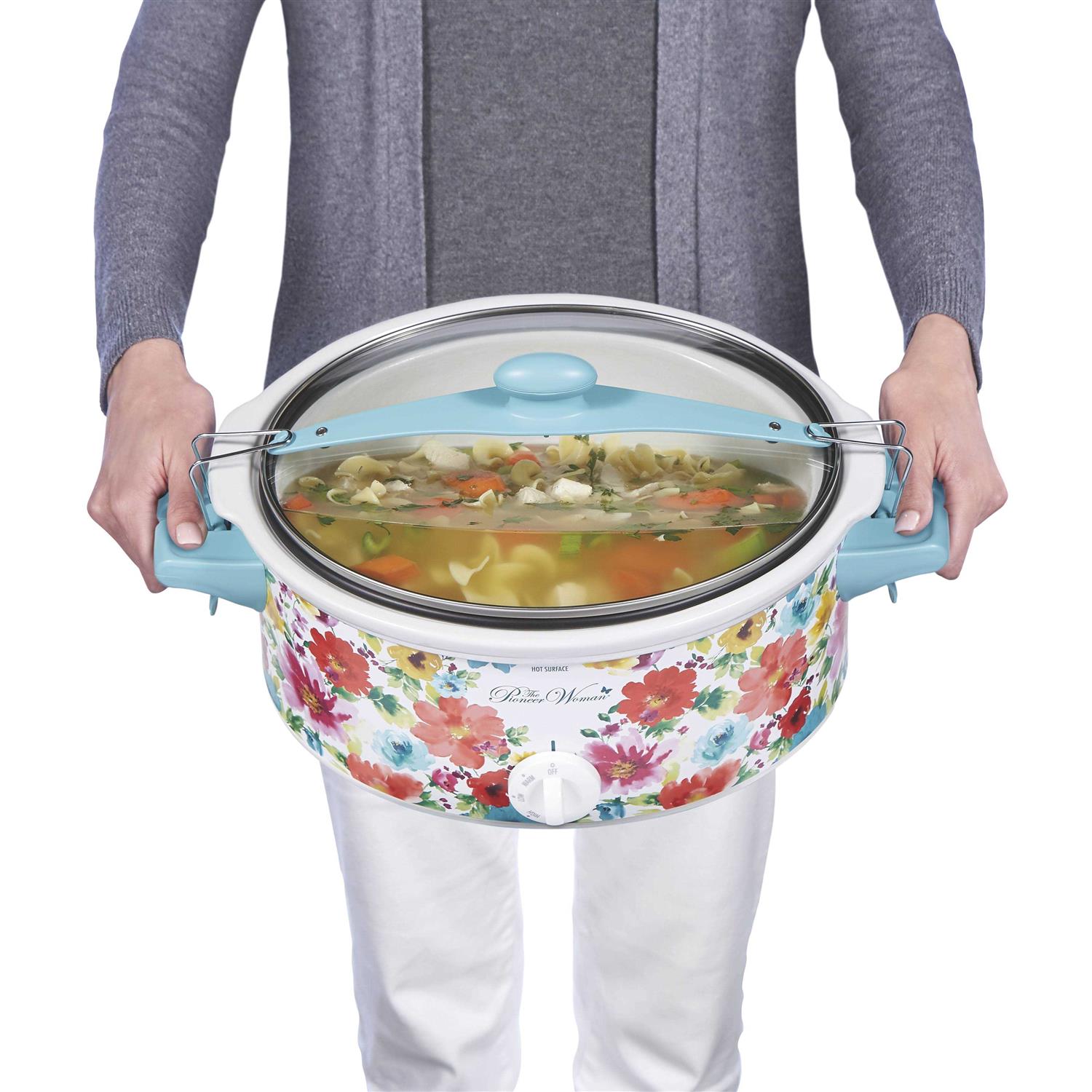 The Pioneer Woman 6 Quart Portable Slow Cooker 33062