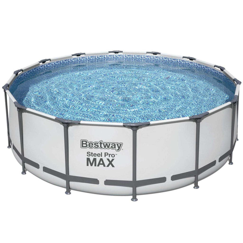 Bestway Steel Pro MAX Above Ground Round Swimming Pool Set