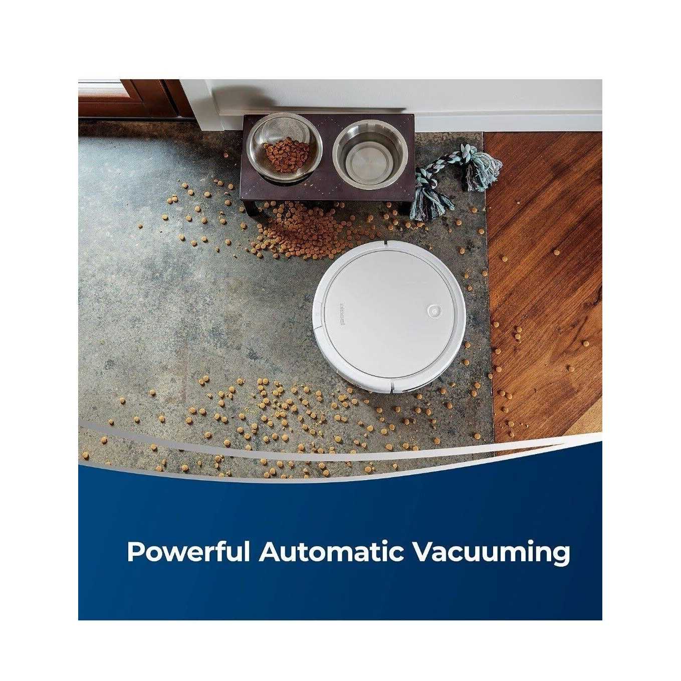 Bissell SpinWave Pet Robot 2-in-1 Wet Mop and Dry Robot Vacuum