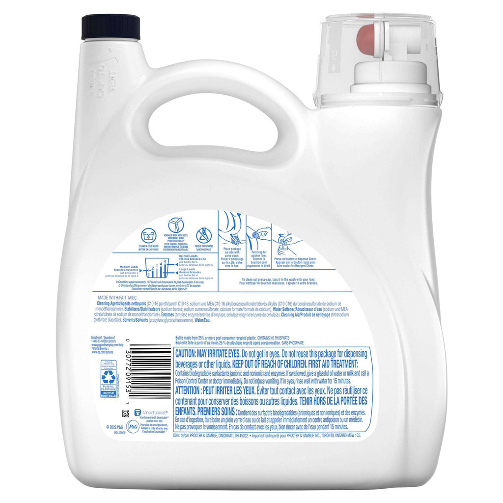 Cheer Free Liquid Laundry Detergent