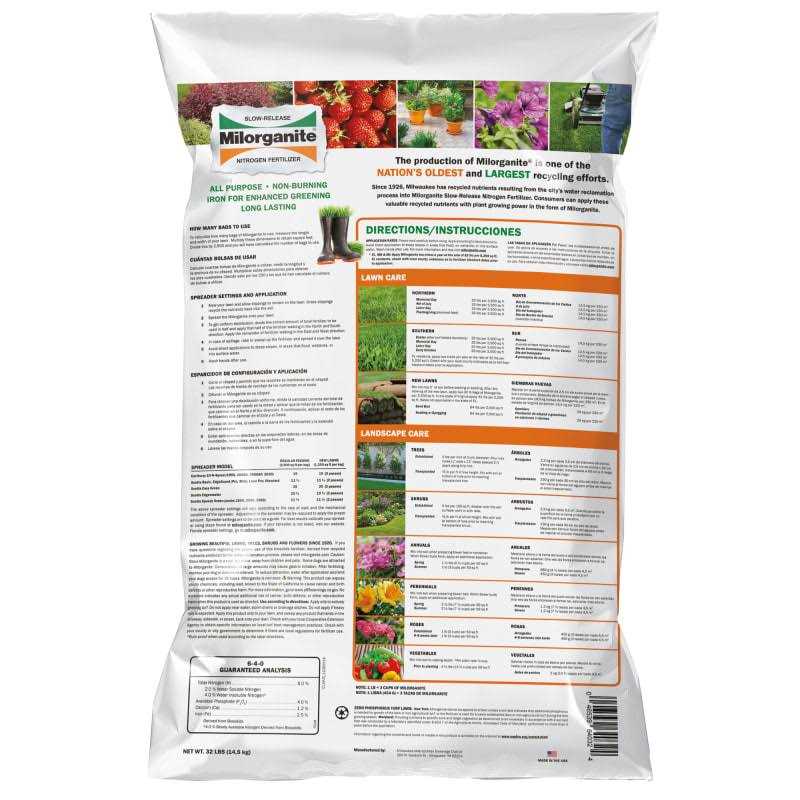 Milorganite Nitrogen Fertilizer