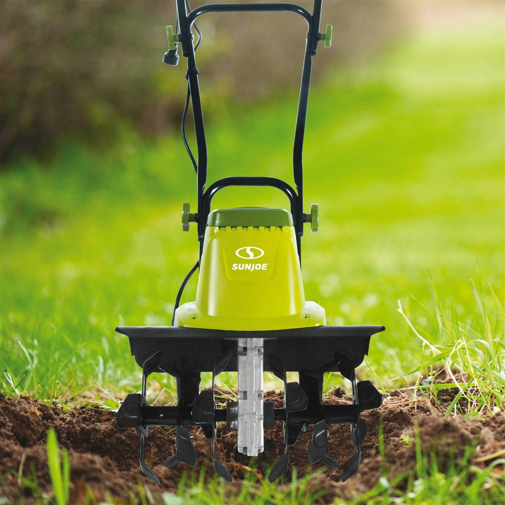 Sun Joe TJ603E 16 12 Amp Electric Garden Tiller Cultivator