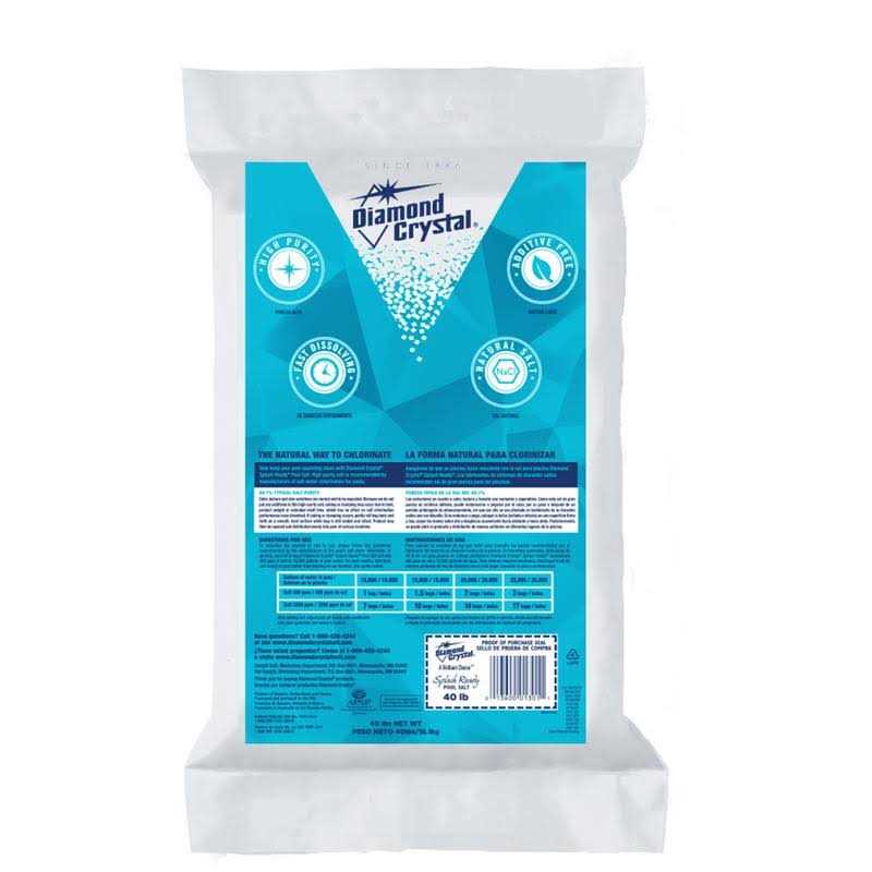 Diamond Crystal Splash Ready Pool Salt