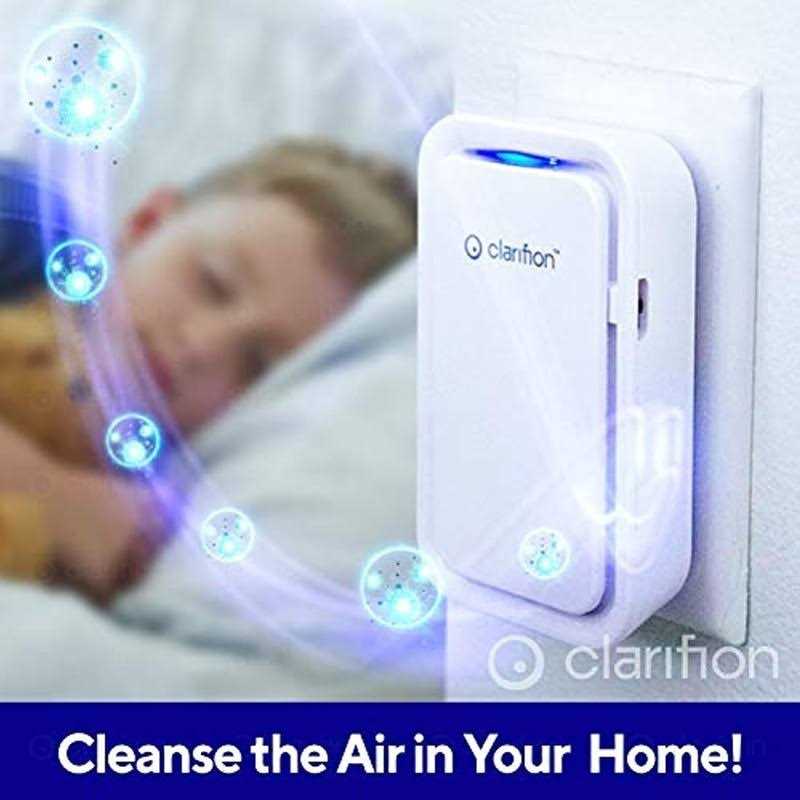 Clarifion Air Ionizers for Home Negative Ion Filtration System