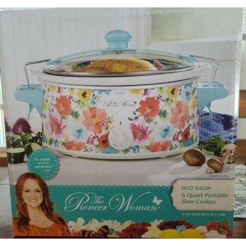 The Pioneer Woman 6 Quart Portable Slow Cooker 33062